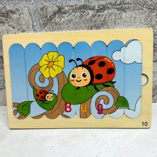 پازل طرح طبیعت 8 قطعه