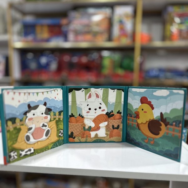 پازل ۳ صفحه مگنتی