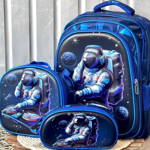 ست سه تکه کوله پشتی پسرانه