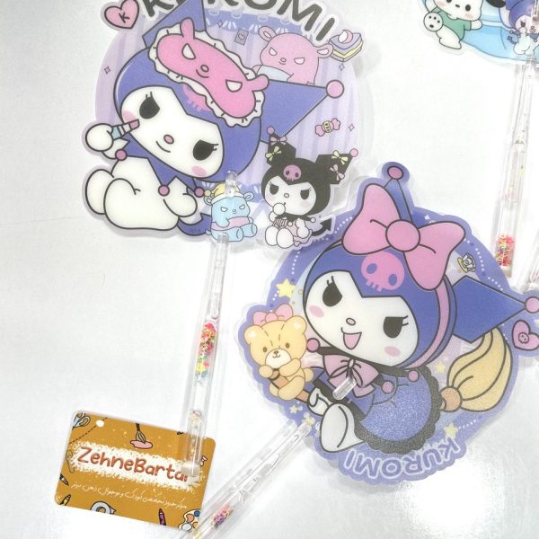 بادبزن دسته آکواریومی طرح سانریو