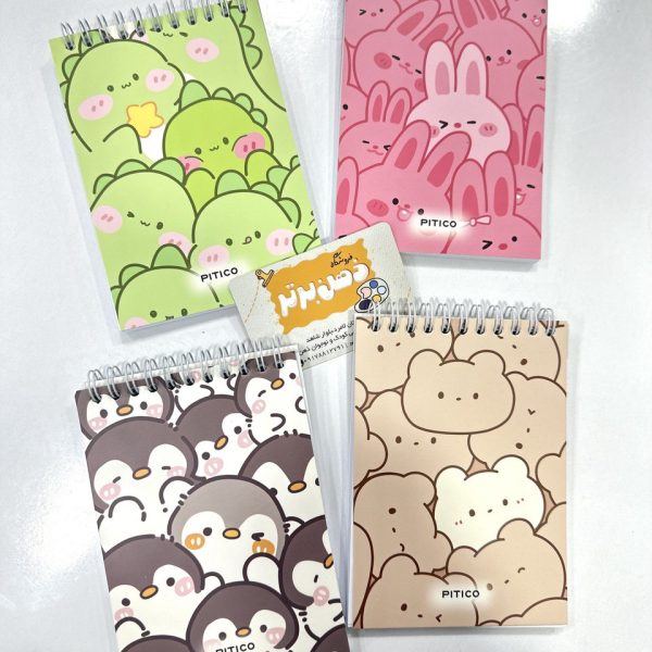 دفترچه یادداشت A6فانتزی پیتیکو