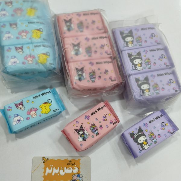 دستمال مرطوب طرح سانریو